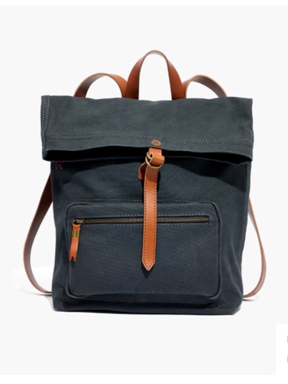 Madewell Canvas Foldover Backpack